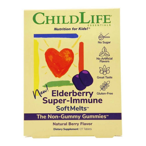 Super Immune Softmelts 27 Tabs by Child Life Essentials