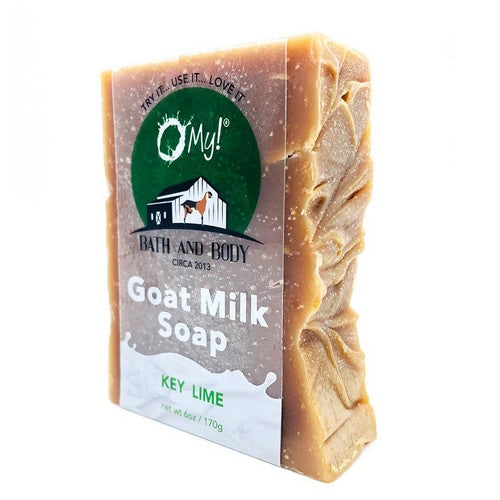 Goat Milk Key Lime Soap 6 Oz by O MY!