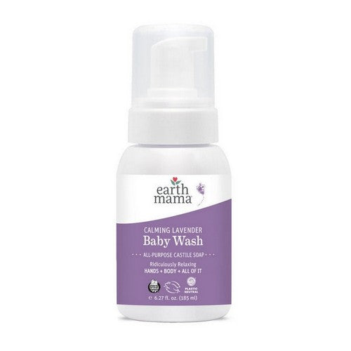 Baby Wash Calming Lavender 5.3 Oz by Earth Mama Angel Baby
