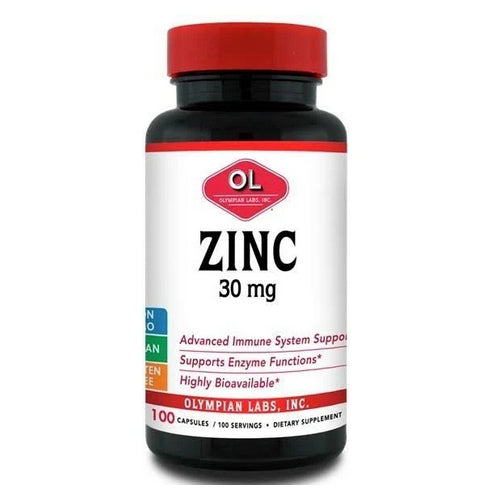 Zinc Capsule 100 Caps by Olympian Labs
