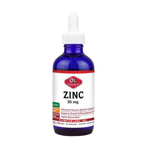 Liquid Zinc Concentrate With Ionic Trace Minerals 2 Oz by Olympian Labs
