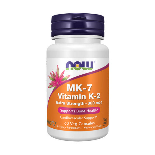 MK-7 Vitamin K-2 Extra Strength 60 Veg Caps by Now Foods