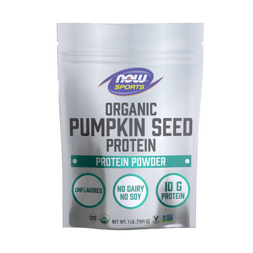Organic Pumpkin Seed Protein Powder Unflavored 1 LB by Now Foods