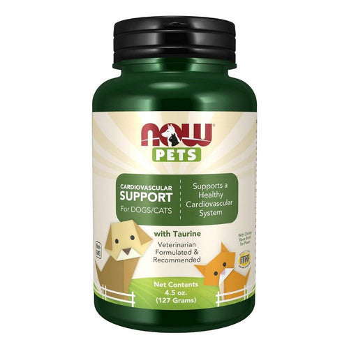 Cardiovascular Support for Dog & Cats 4.5 Oz by Now Foods
