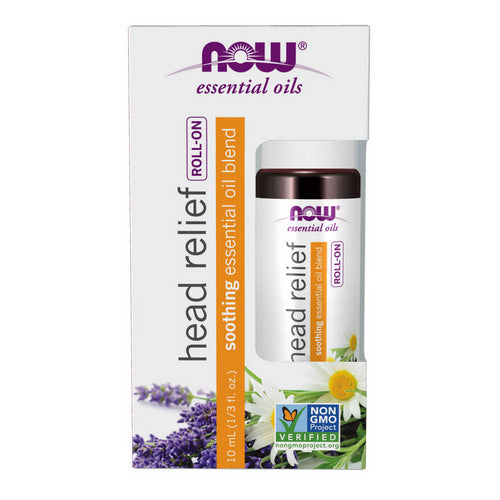 Head Relief Roll-On 10 ml by Now Foods
