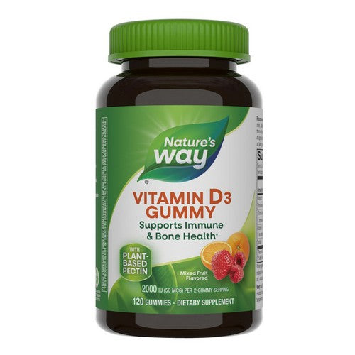 Vitamin D3 Gummies 120 Count by Nature's Way