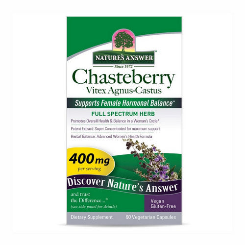 Chasteberry Vitex Agnus-Castus 90 Veg Caps by Nature's Answer