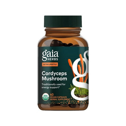 Cordyceps Mushroom 40 Count by Gaia Herbs