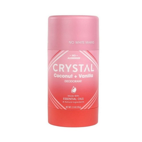 Magnesium Enriched Deodorant Stick Coconut And Vanilla 2.5 Oz by Crystal