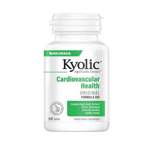 Aged Garlic Extract Cardiovascular Health Original Formula 100 200 Caps by Kyolic