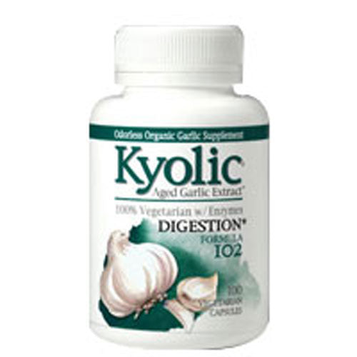 Aged Garlic Extract Cleanse And Digestion Formula 102 VEG, 100 TAB by Kyolic