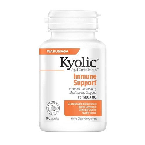 Aged Garlic Extract Immune Formula 103 100 Caps by Kyolic