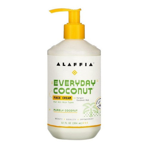 Everyday Coconut Face Cream Purely 12 Oz by Alaffia