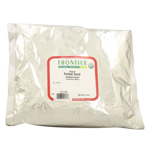 Organic Ground Fennel Seed 16 Oz by Frontier Coop