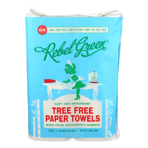 Tree Free Bamboo Paper Towel 1 Count by Rebel Green