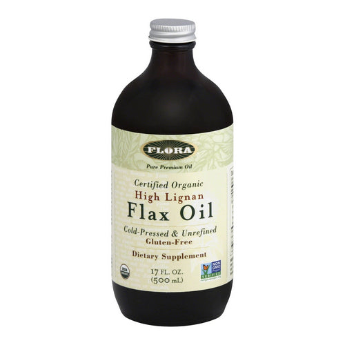 Flax Oil High Lignan 17 Oz by Flora