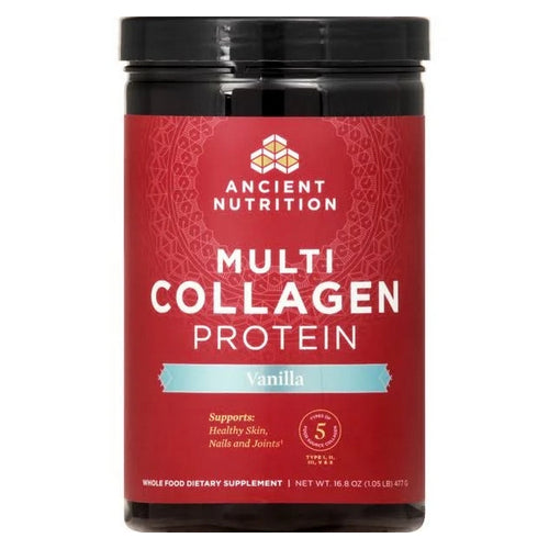 Multi Collagen Protein Vanilla 16.8 Oz by Ancient Nutrition