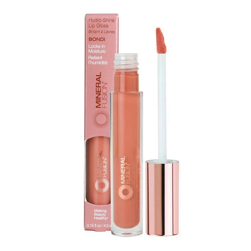 Hydro-Shine Lip Gloss Bondi .15 Oz by Mineral Fusion