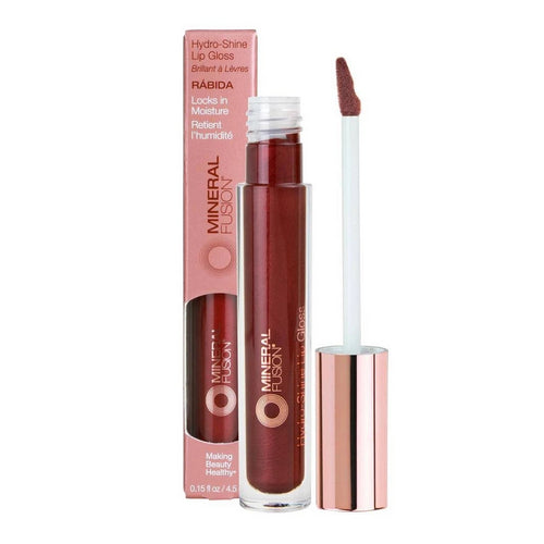 Hydro-Shine Lip Gloss Rabida .15 Oz by Mineral Fusion
