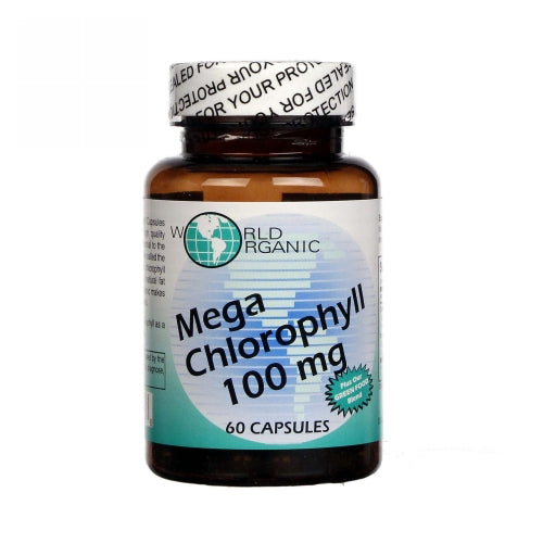 Mega Chlorophyll 60 Caps by World Organics