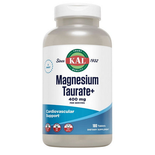 Magnesium Taurate Plus 180 Tabs by Kal