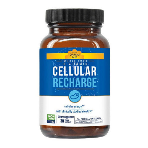 Cellular Recharge 30 Vegan Capsules by Country Life