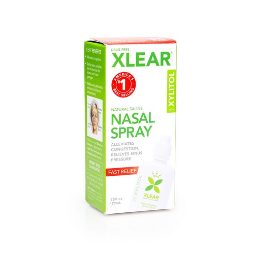 Natural Saline Nasal Spray 0.75 Oz by Xlear Inc
