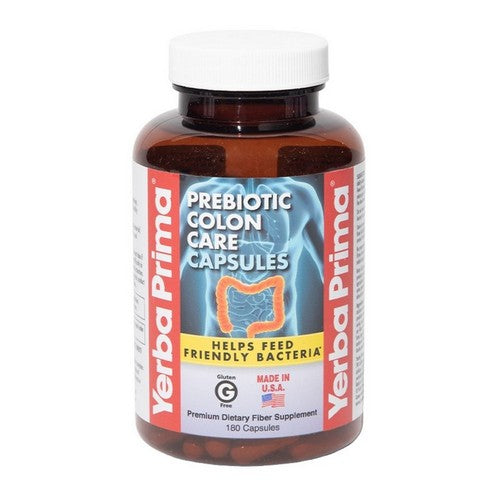 Prebiotic Colon Care 180 Caps by Yerba Prima