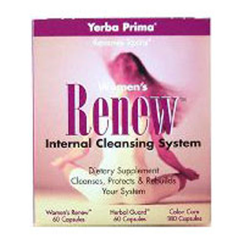 Women's Renew Internal Cleansing Program 3 PC by Yerba Prima