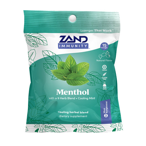 Herbalozenge Menthol 15 Lozenges by Zand