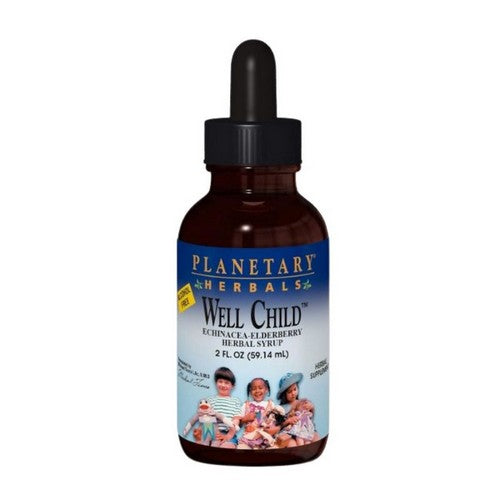 Well Child Echinacea-Elderberry Syrup 2 Fl Oz by Planetary Herbals