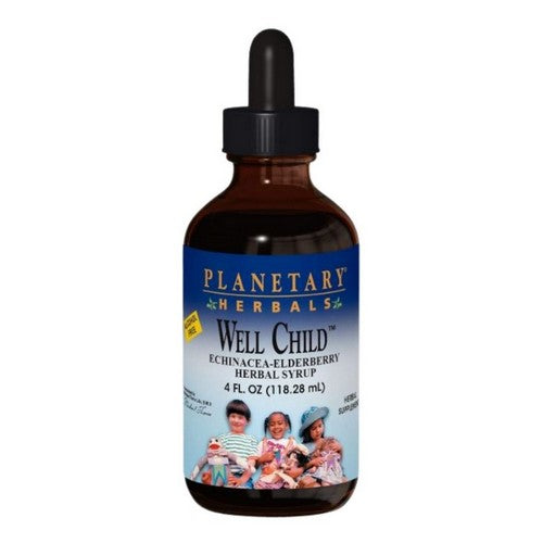 Well Child Echinacea-Elderberry Syrup 4 Fl Oz by Planetary Herbals