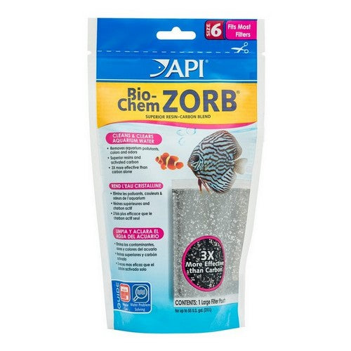 Bio-Chem Zorb for Filstar XP, Nexx & Rena SmartFilter Size 6 (1 Pack) by API