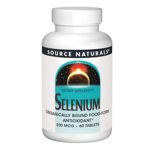 Selenium 60 Tabs by Source Naturals