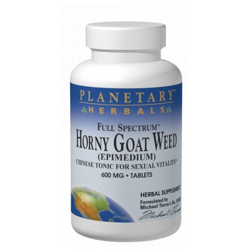 Full Spectrum Horny Goat Weed 90 Tabs by Planetary Herbals