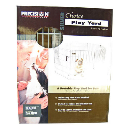 Silver Choice Exercise Pen Model SXP 30" Tall by Precision Pet
