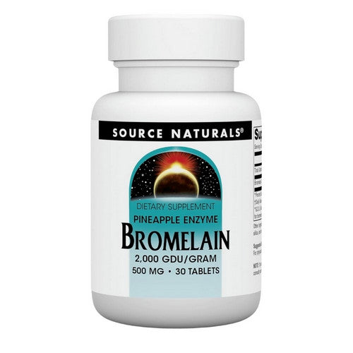 Bromelain 30 Tabs by Source Naturals