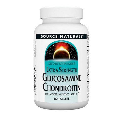 Glucosamine Chondroitin Extra Strength 60 Tabs by Source Naturals
