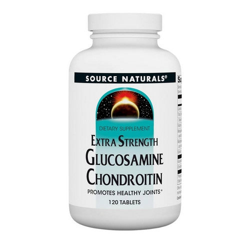 Glucosamine Chondroitin Extra Strength 120 Tabs by Source Naturals