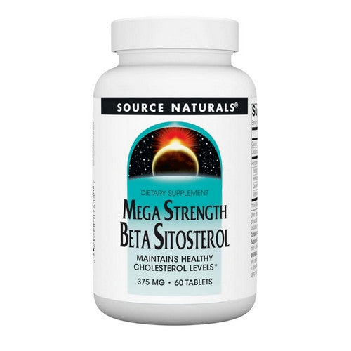 Beta Sitosterol Mega Strength 60 Tabs by Source Naturals