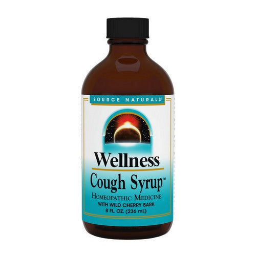 Wellness Cough Syrup 8 Oz by Source Naturals