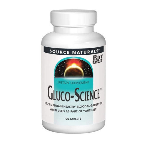 Gluco-Science 90 Tabs by Source Naturals