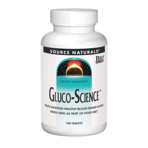 Gluco-Science 180 Tabs by Source Naturals