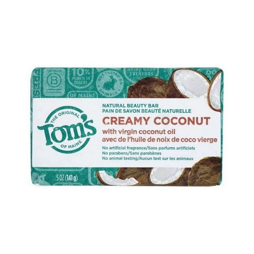 Creamy Coconut Natural Beauty Bar 5 Oz by Tom's Of Maine