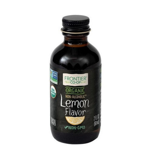 Organic Lemon Flavour Non-Alcoholic 2 Oz by Frontier Herb