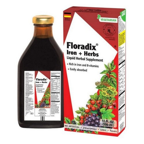 Floradix Iron & Herbs 17 Oz by Gaia Herbs