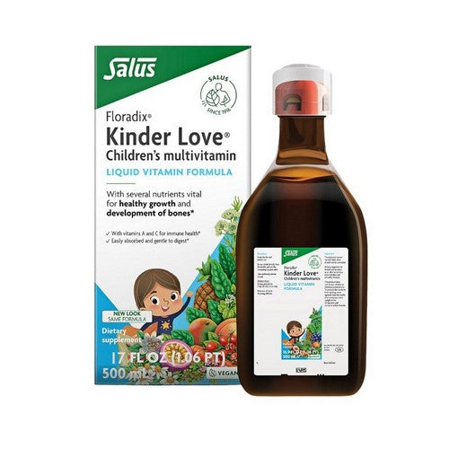 Floradix Kinder Love Children's Multivitamin 17 Oz by Gaia Herbs