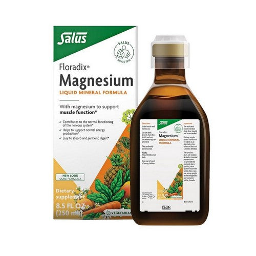 Floradix Magnesium Liquid 8.5 Oz by Gaia Herbs