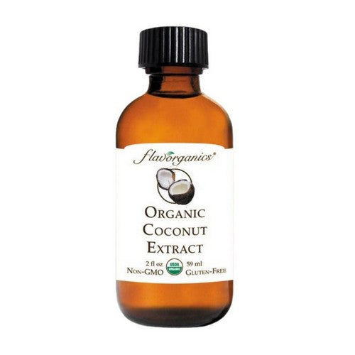 Organic Coconut Extract 2 Oz by Flavorganics