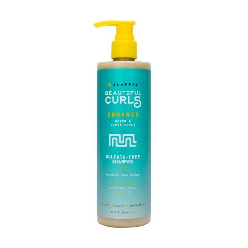 Beautiful Curls Enhance Waves And Loose Curls Shampoo 12 Oz by Alaffia